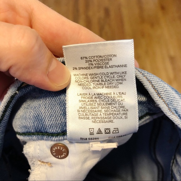 Express | High Rise Ankle Skinny Jeans - Picture 7 of 7